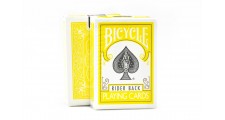 Bicycle Rider Back Yellow