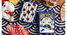 Bicycle Maneki Neko Blue